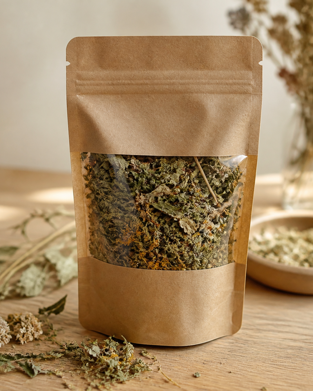 Sachet kraft 20g de plantes en infusion offert dès 40€ — Herboricare