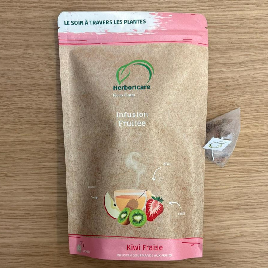 infusion kiwi fraise bio