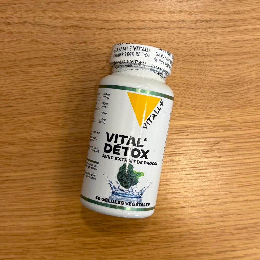 Boîte de Vital Détox Vit'all+ en gélules - herboristerie Herboricare