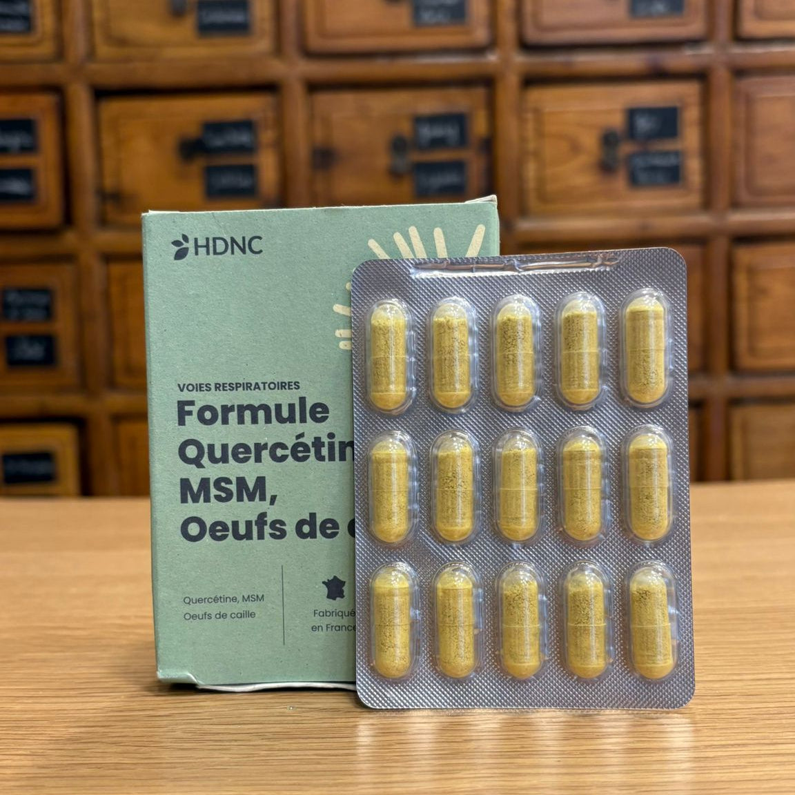 Formule Quercétine, MSM & Œufs de Caille - Allergies saisonnières