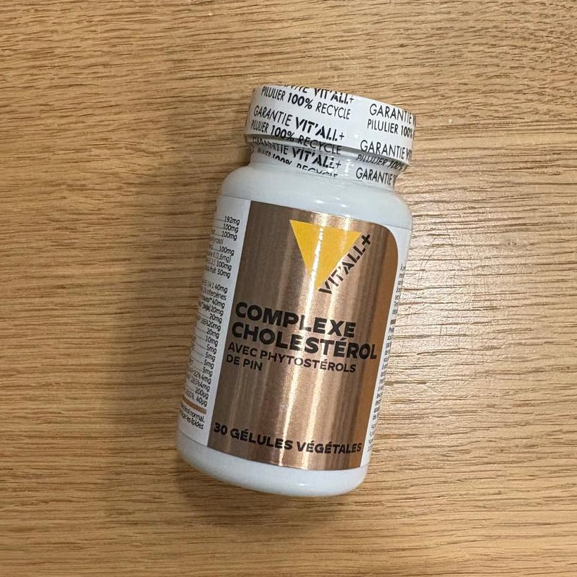 Complexe Cholestérol VIT'ALL+ — composition, 30 gélules