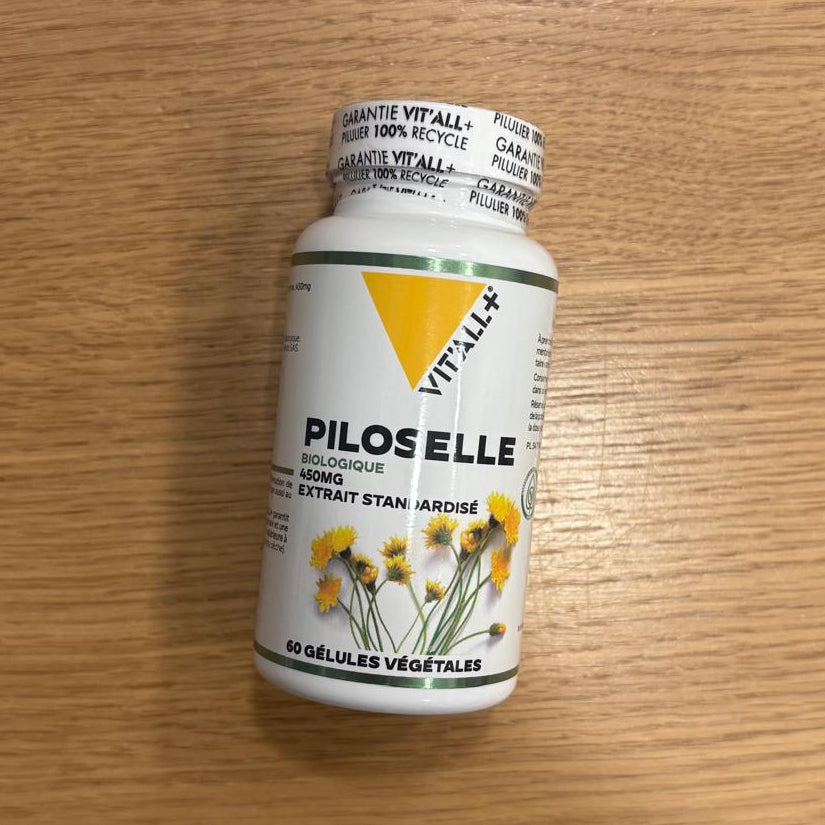 Piloselle BIO 450 mg VIT'ALL+ — drainage et élimination, 60 gélules