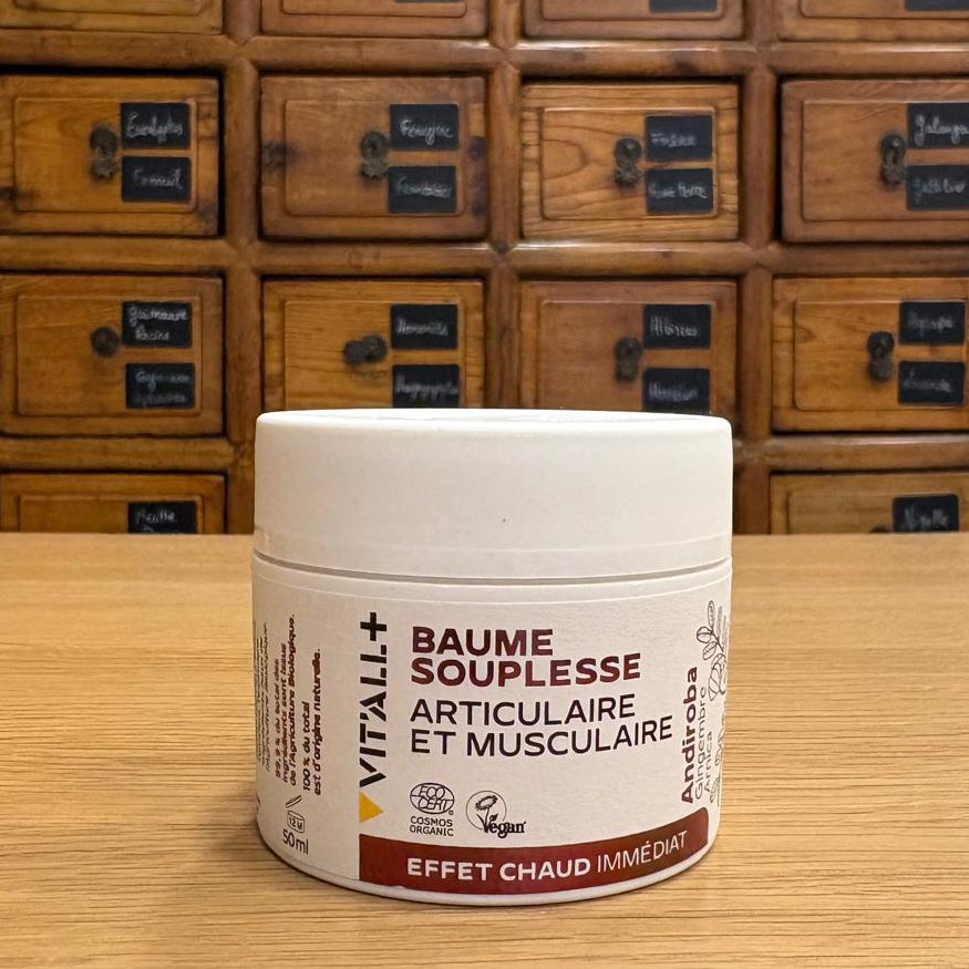 Baume Souplesse articulaire et musculaire VIT'ALL+, pot 50 ml