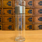 Gourde en verre double paroi avec infuseur, coloris gris – Herboricare