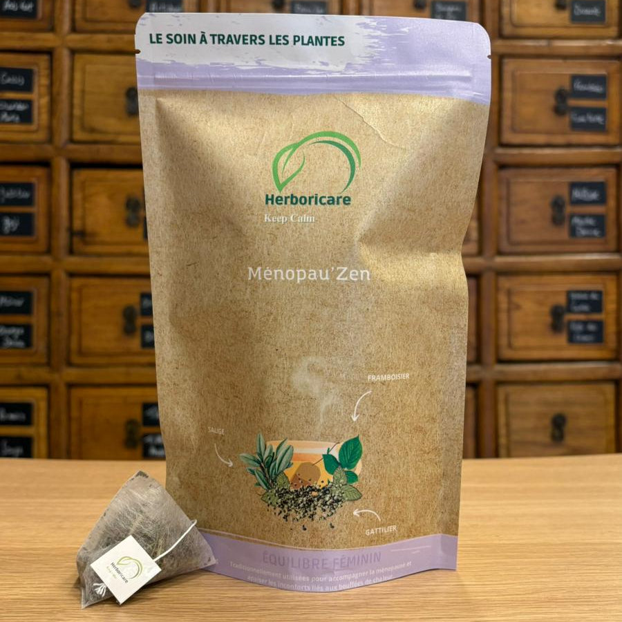 infusion contre les bouffées de chaleur