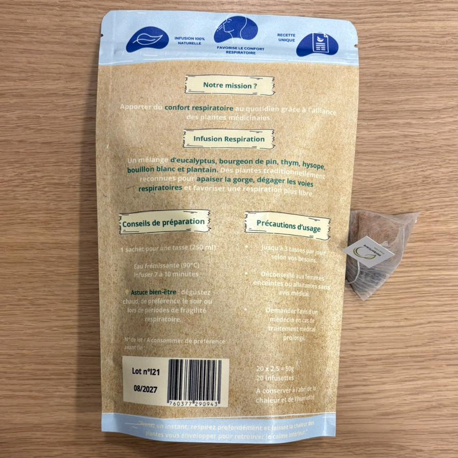 infusion pour dégager les voies respiratoires 