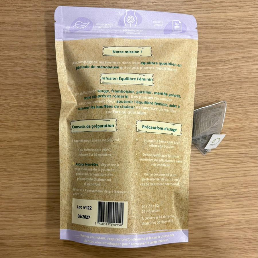 infusion naturelle bouffée de chaleur 