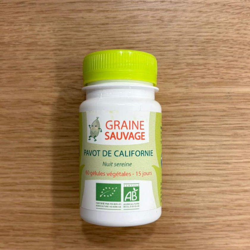 gélules pavot de Californie BIO  