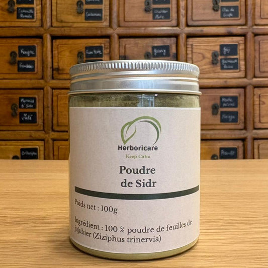 poudre de sidr cheveux